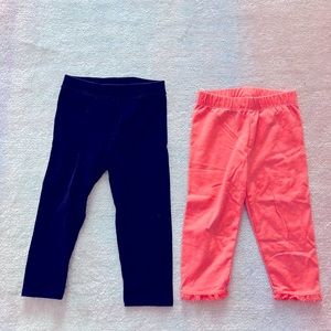 Gap Kids Bundle of Capri Leggings - 3T